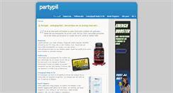 Desktop Screenshot of partypil.com